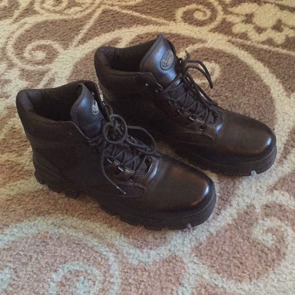 Bates Black Work Boots